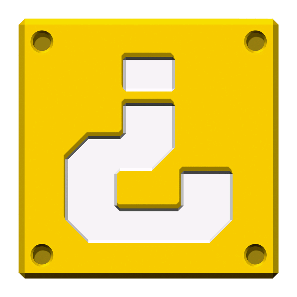 Mario Square Super Angle Bros Transparent PNG Image