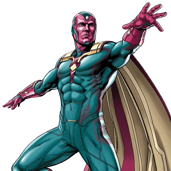 Marvel Vision Transparent PNG Image