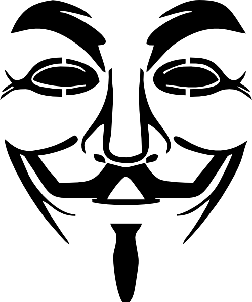 Anonymous Mask Transparent PNG Image