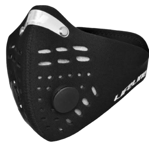 Mask Black Anti-Pollution Transparent PNG Image