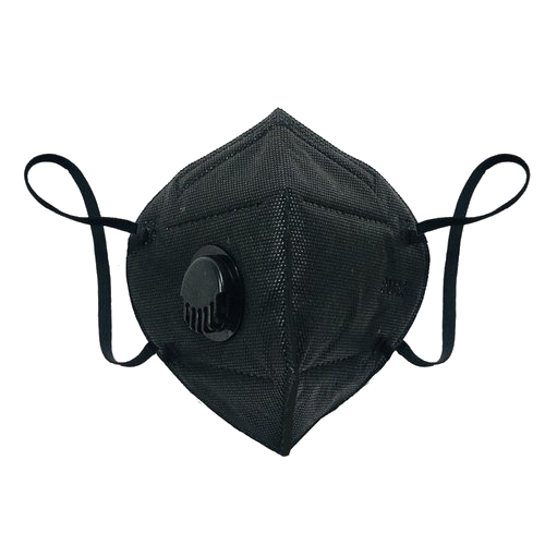 Mask Medical Black Transparent PNG Image