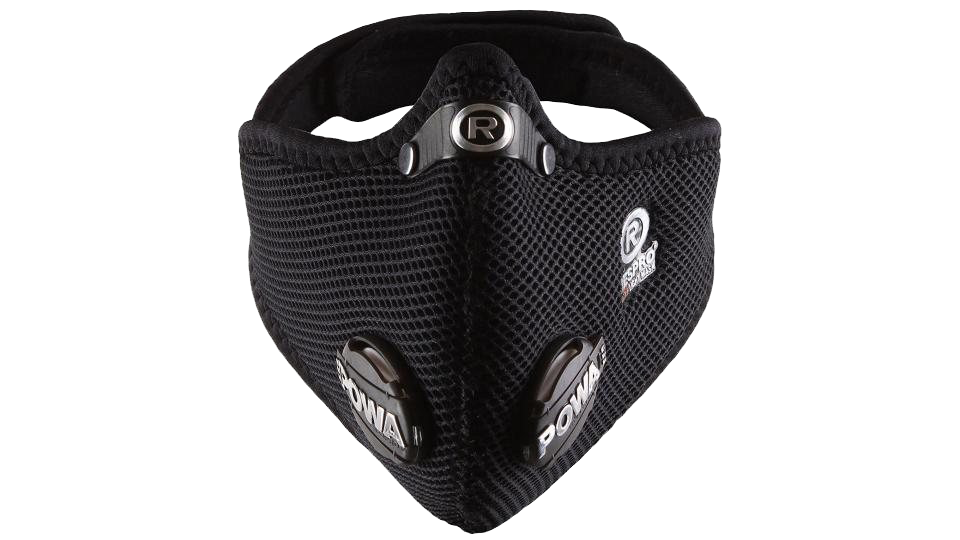 Respro Black Mask Face Transparent PNG Image