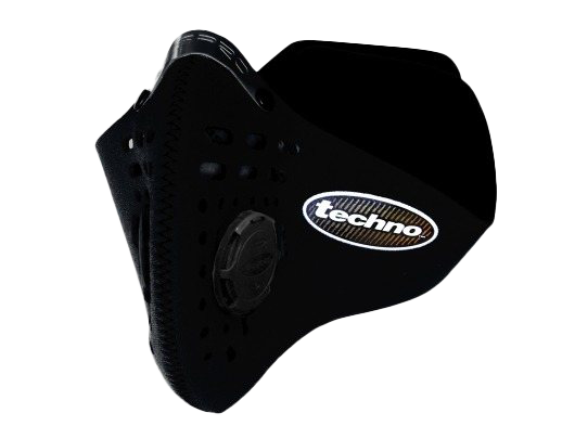 Respro Black Mask Face Transparent PNG Image