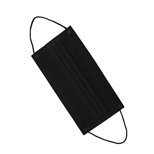 Mask Black Transparent PNG Image