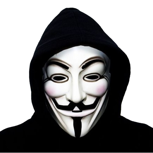 Anonymous Mask Transparent PNG Image