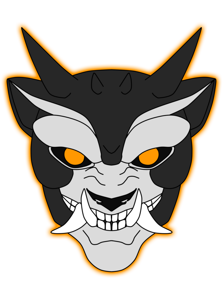 Oni Mask Transparent PNG Image