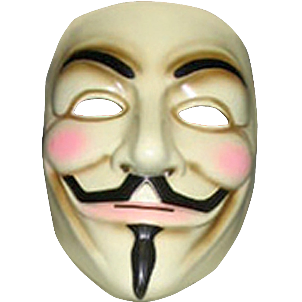 Anonymous Mask Transparent PNG Image