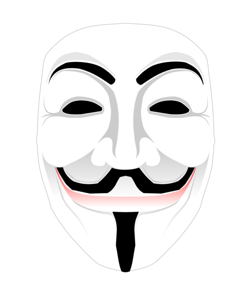Anonymous Mask File Transparent PNG Image