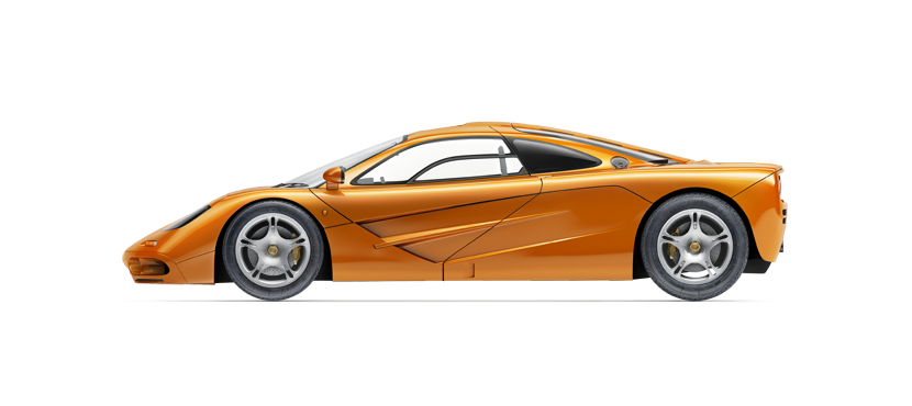 Mclaren F1 High-Quality Transparent PNG Image