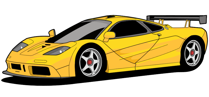 Mclaren F1 Transparent PNG Image