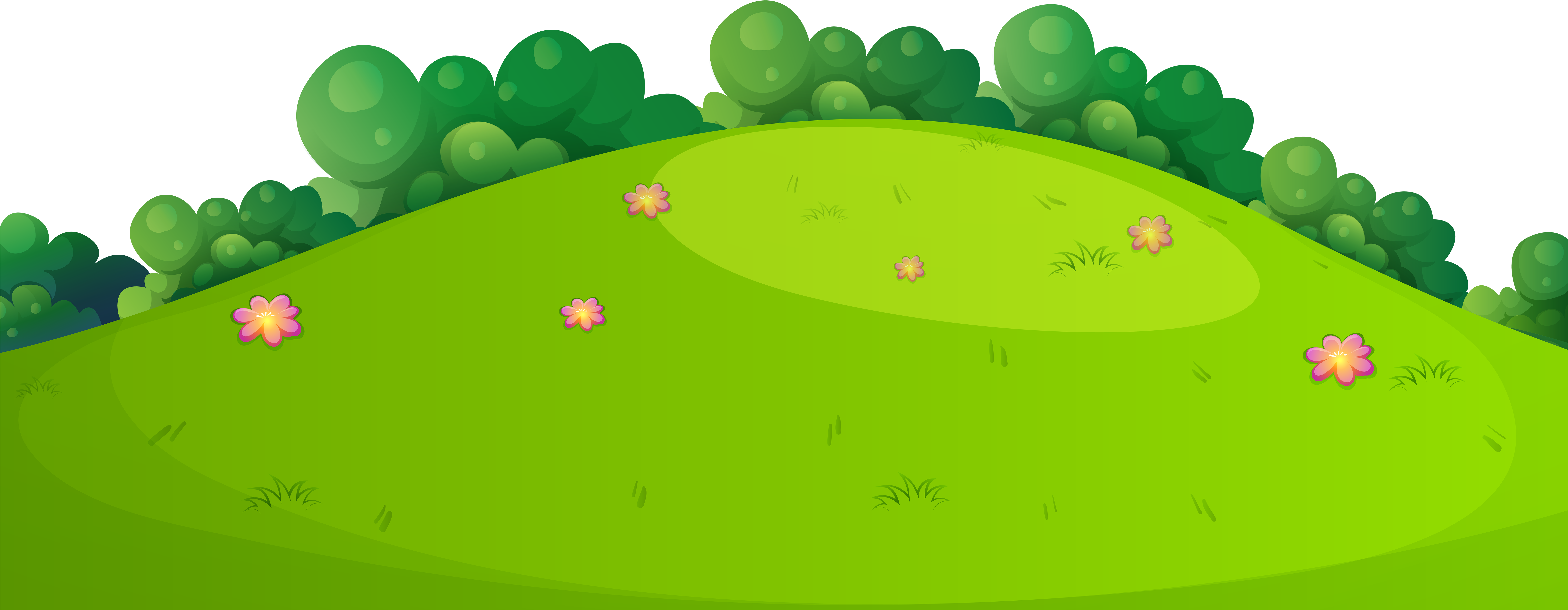 Meadow Greenscape Transparent PNG Image