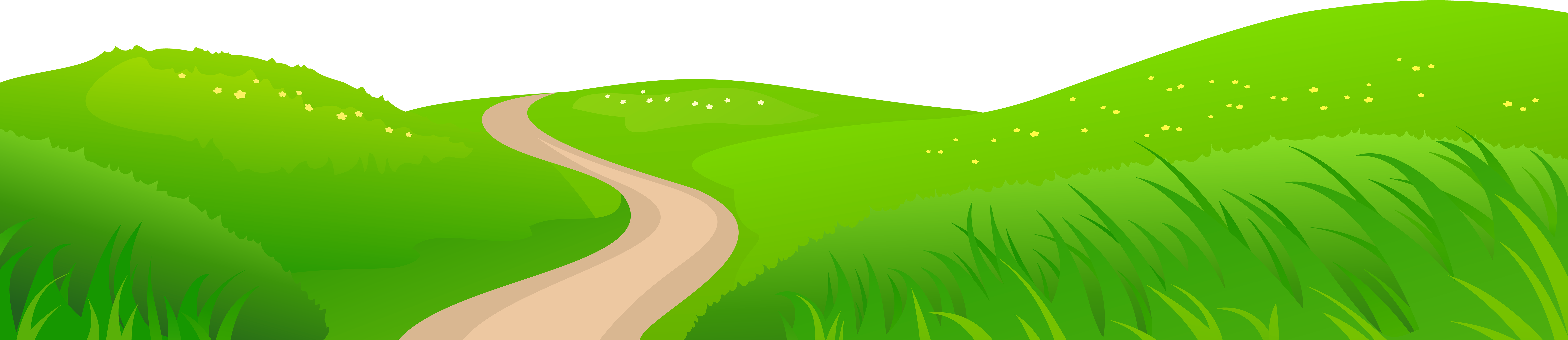 Meadow Greenscape Transparent PNG Image