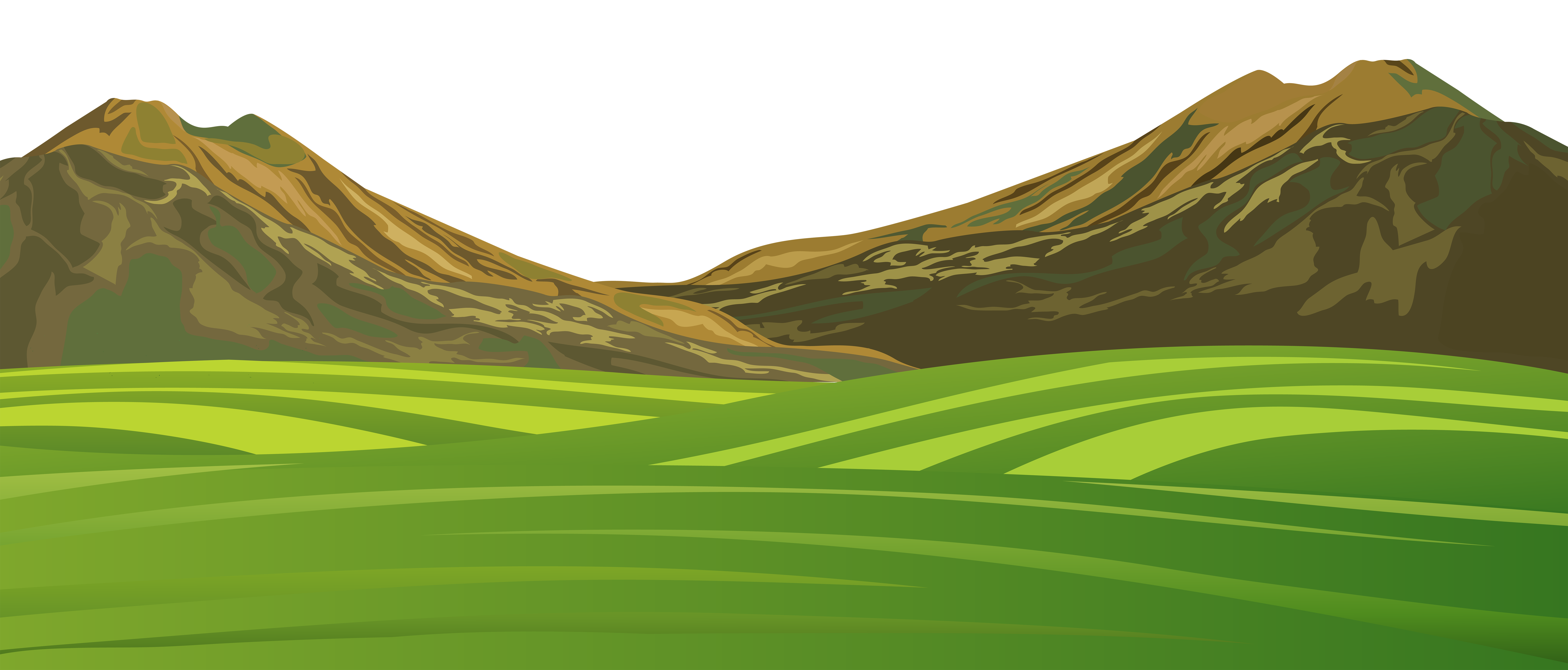 Meadow Greenscape File Transparent PNG Image