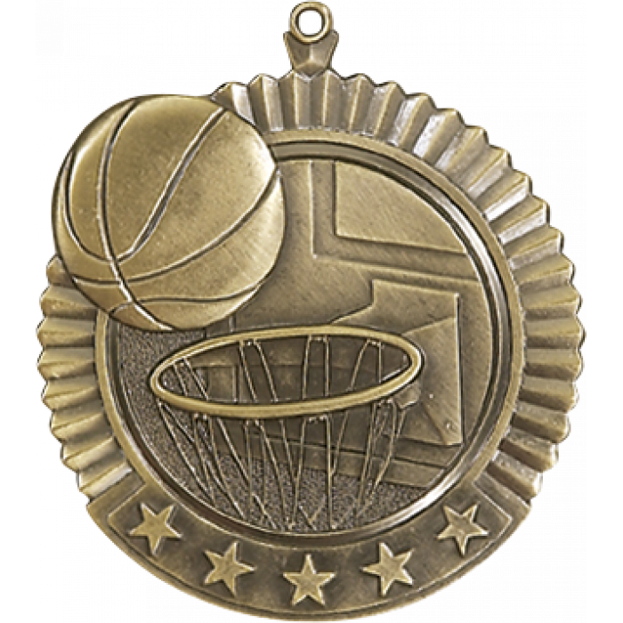 Basketball Medal Award Transparent PNG Image