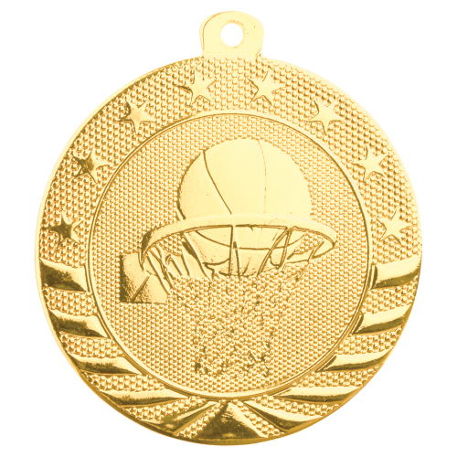 Basketball Medal Gold Transparent PNG Image