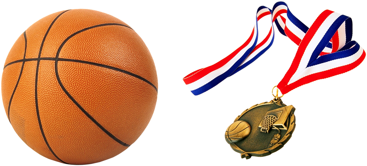 Basketball Medal Transparent PNG Image