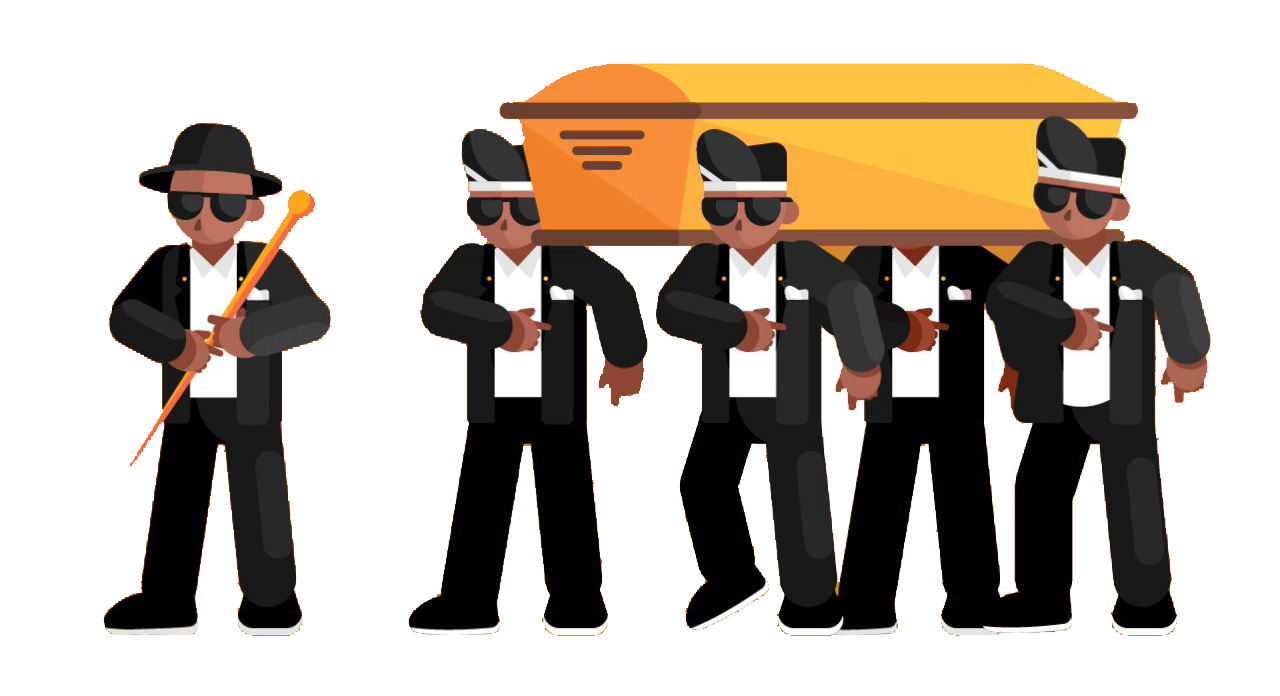 Dance Meme Coffin Transparent PNG Image
