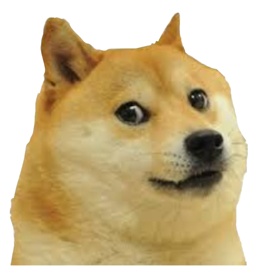 Meme Doge Transparent PNG Image