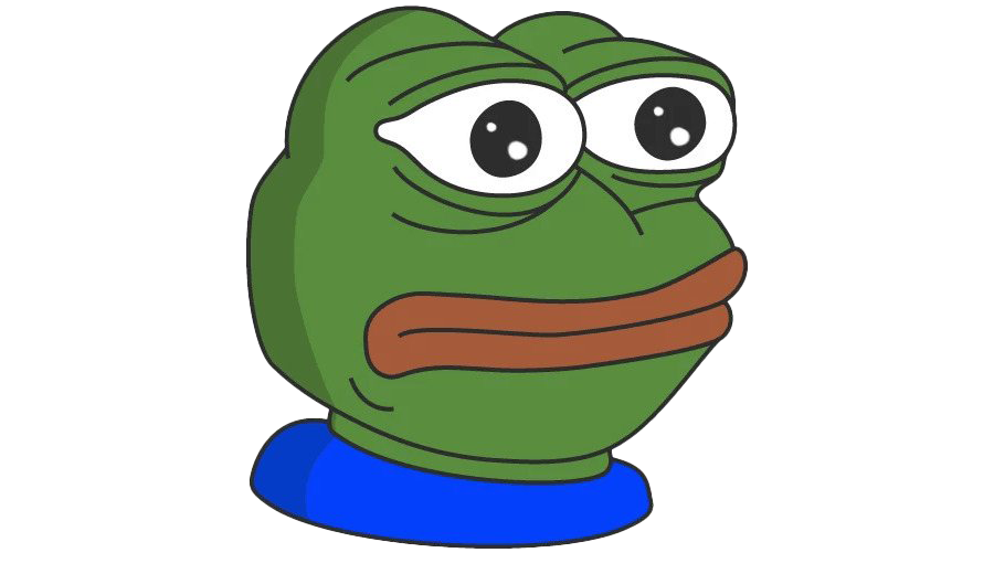Meme Frog Transparent PNG Image