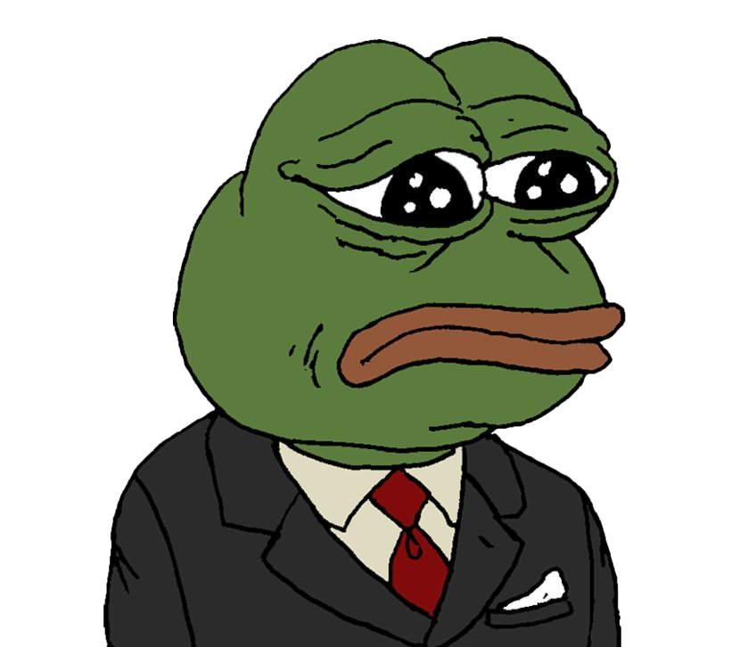 Meme Frog Transparent PNG Image