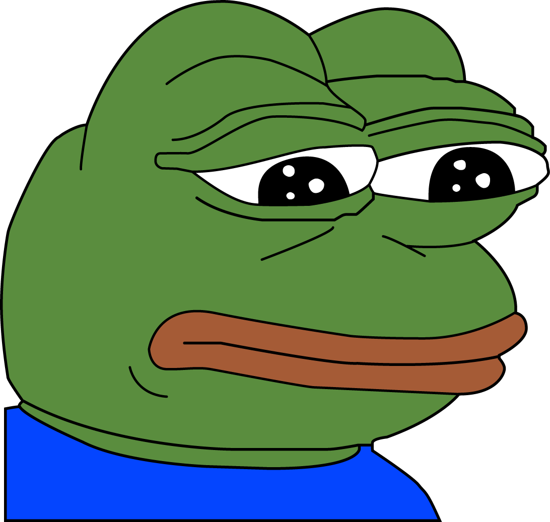 Meme Frog Transparent PNG Image