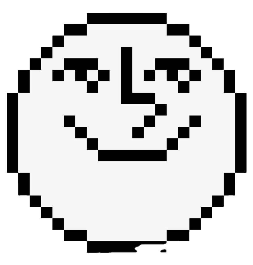 Meme Face Lenny Transparent PNG Image