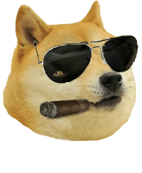 Shiba Inu Doge Meme Transparent PNG Image