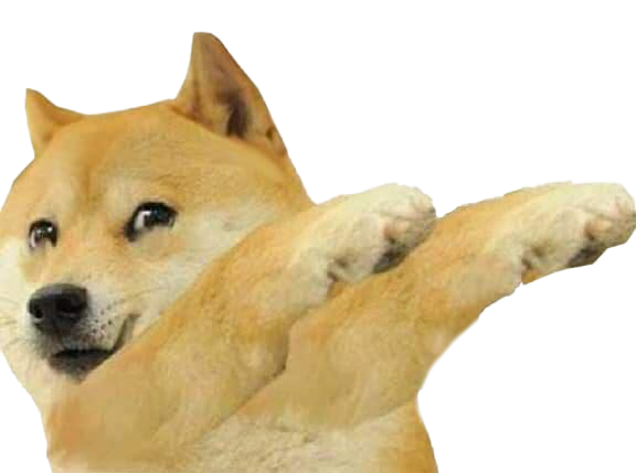 Shiba Inu Doge Meme Transparent PNG Image