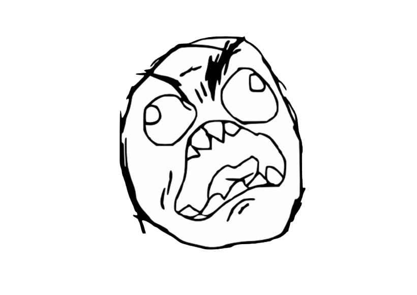 Meme Angry Face Transparent PNG Image