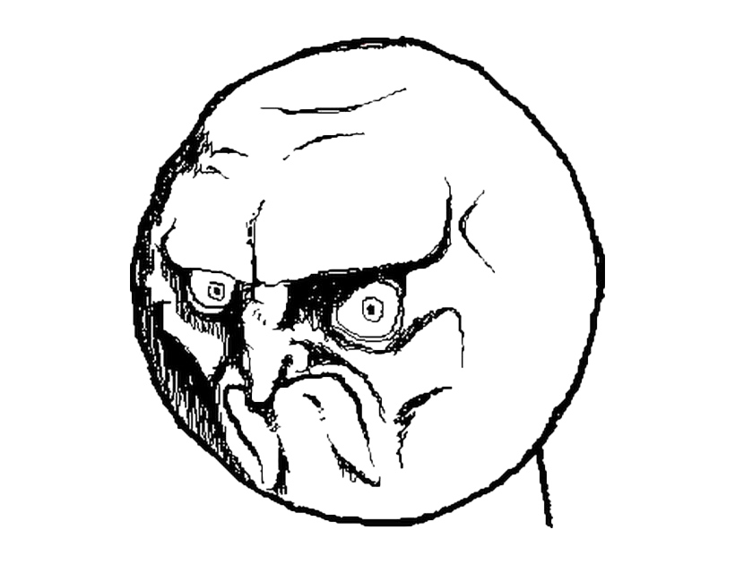 Meme Angry Face Transparent PNG Image