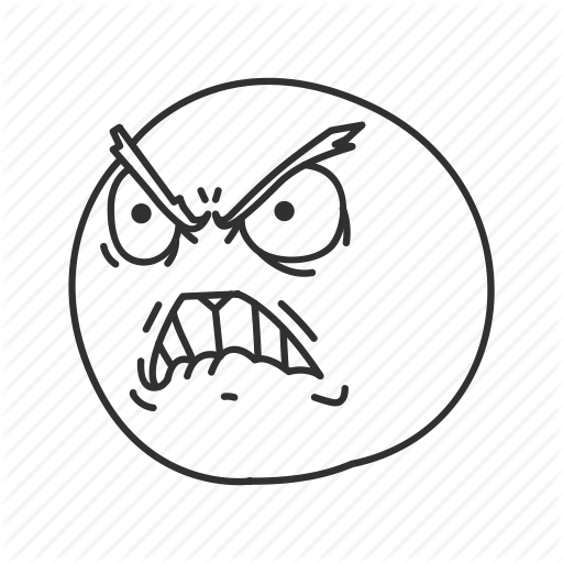 Meme Angry Face Transparent PNG Image