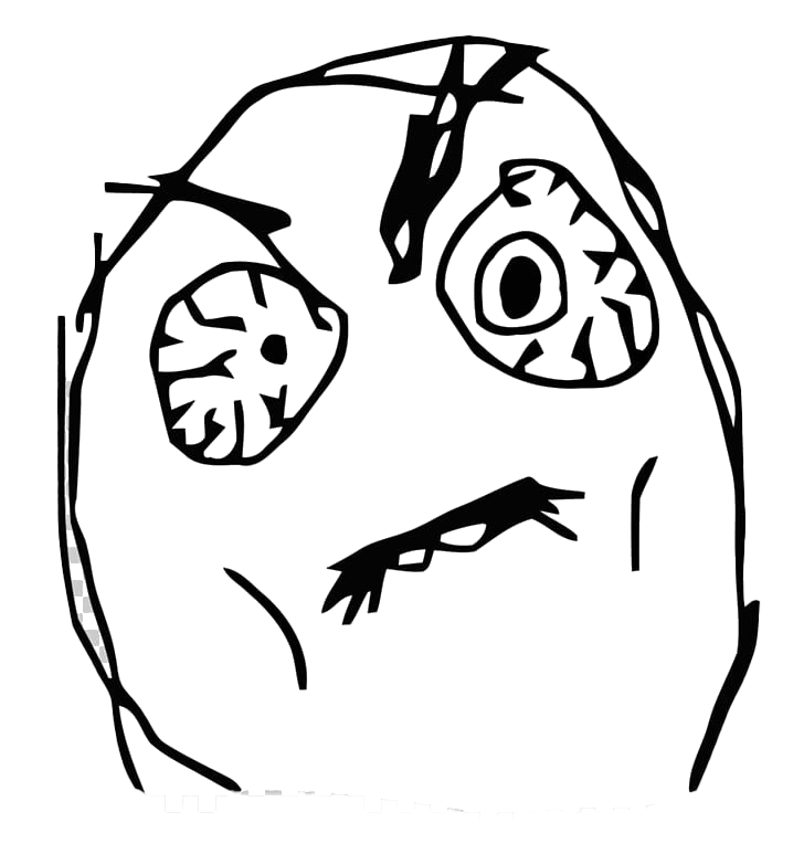 Meme Angry Face Transparent PNG Image