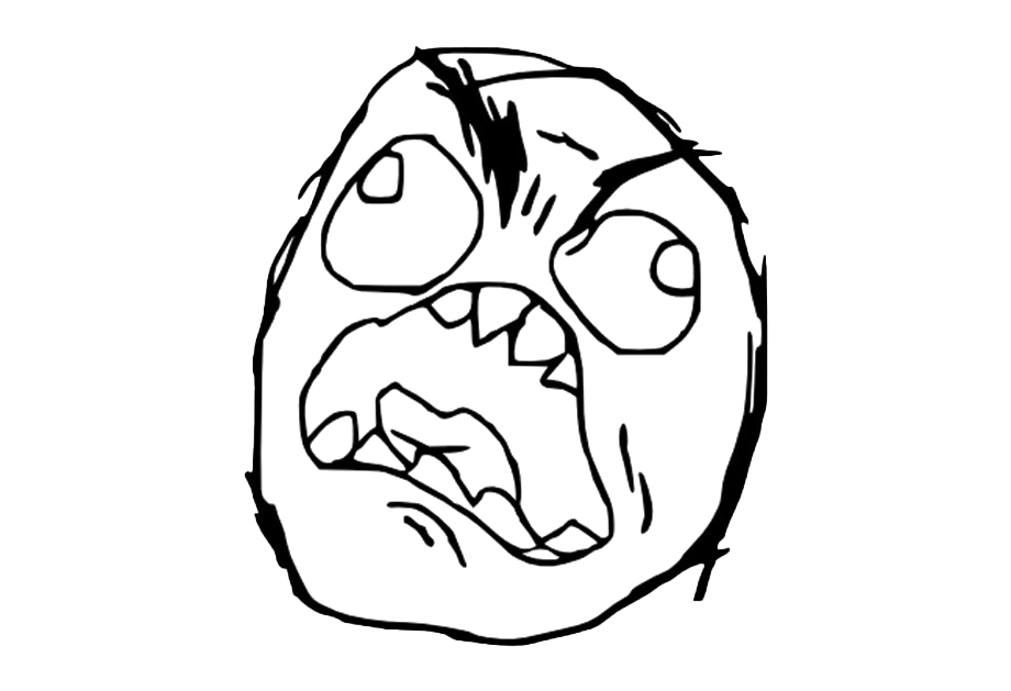 Meme Angry Face Transparent PNG Image