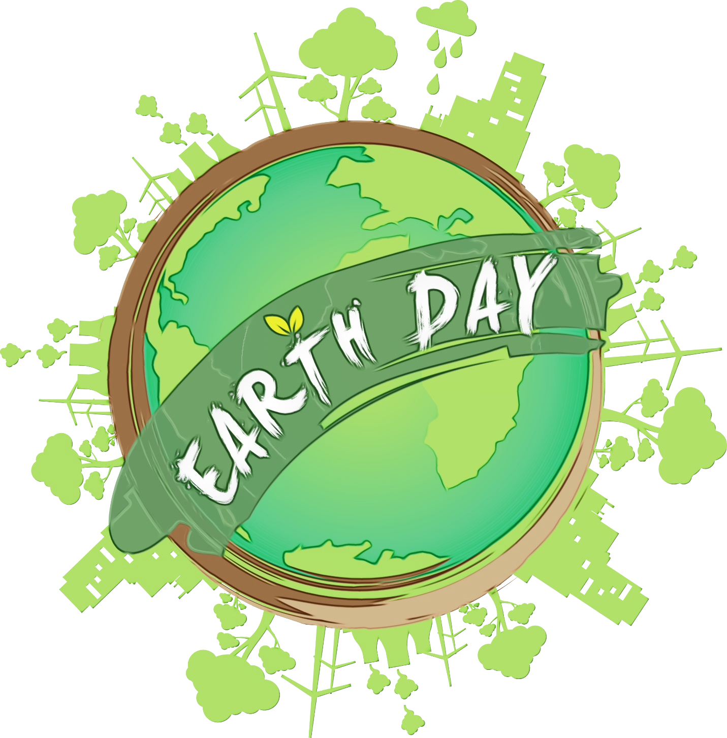 Environment World Day Earth Transparent PNG Image