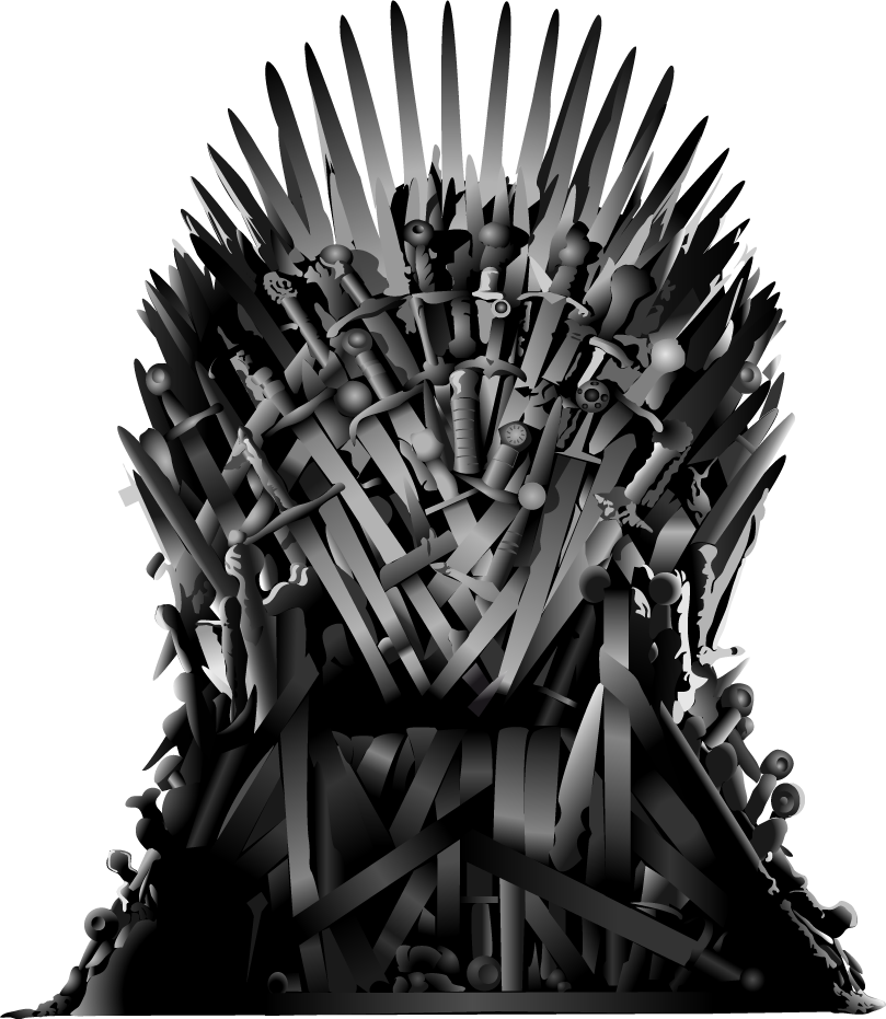 Throne Chair Iron Transparent PNG Image