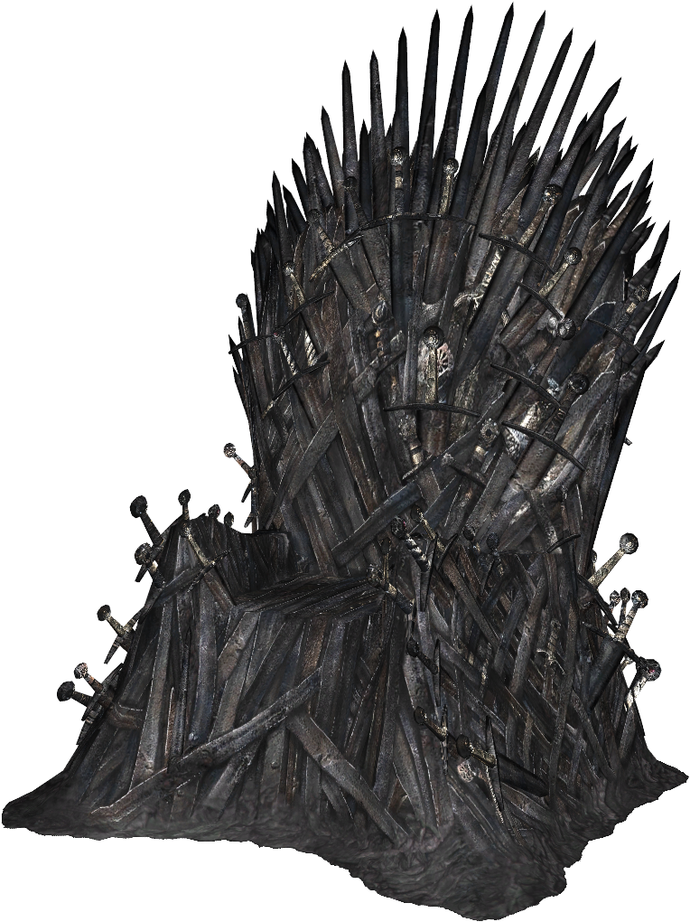Throne Chair Iron Transparent PNG Image