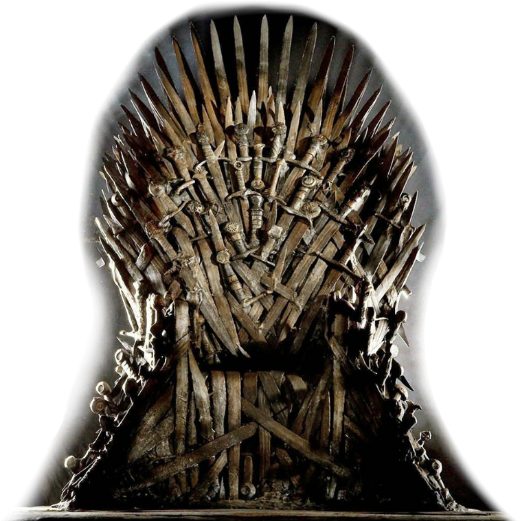 Throne Chair Iron Transparent PNG Image