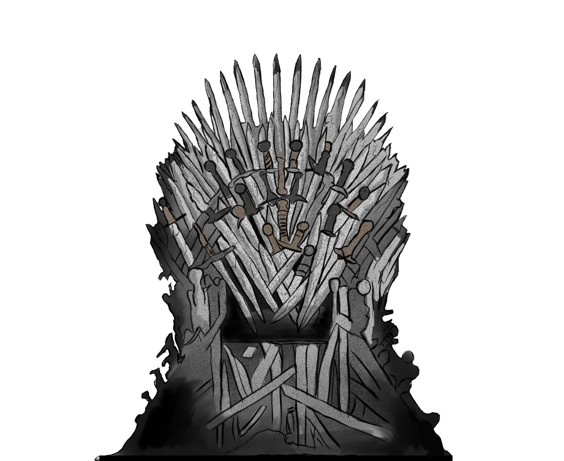 Throne Iron Transparent PNG Image