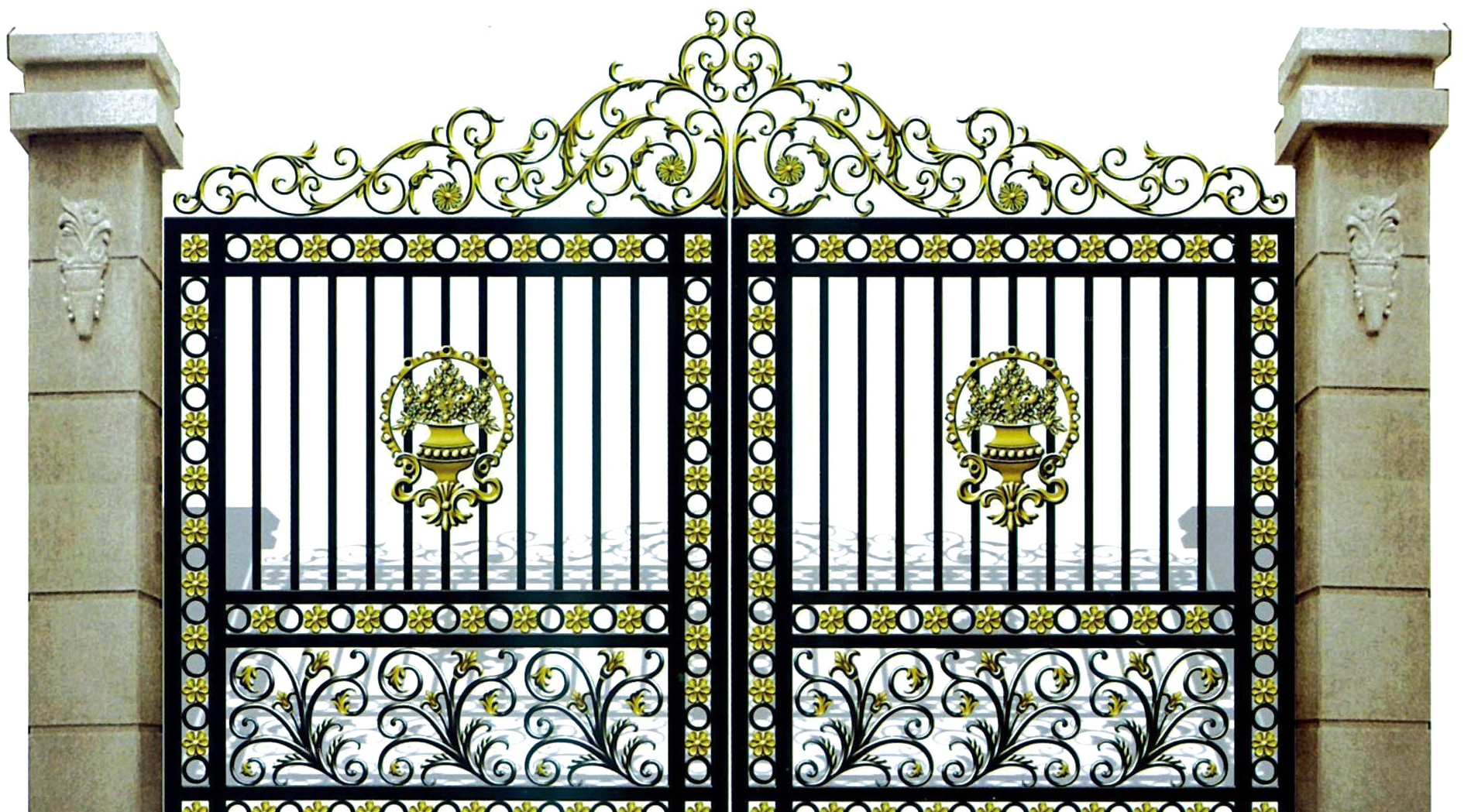 Gate Metal Transparent PNG Image