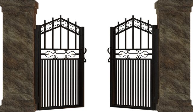 Gate Metal Transparent PNG Image