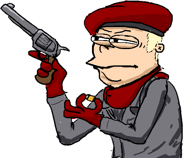 Revolver Ocelot Transparent PNG Image