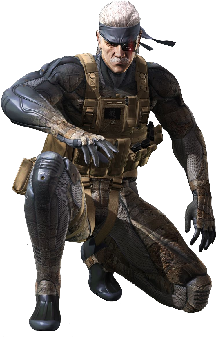 Solid Snake Transparent PNG Image