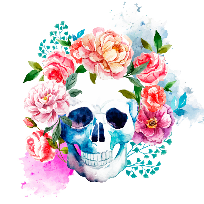 Calavera Catrina La Skull Mexico Transparent PNG Image