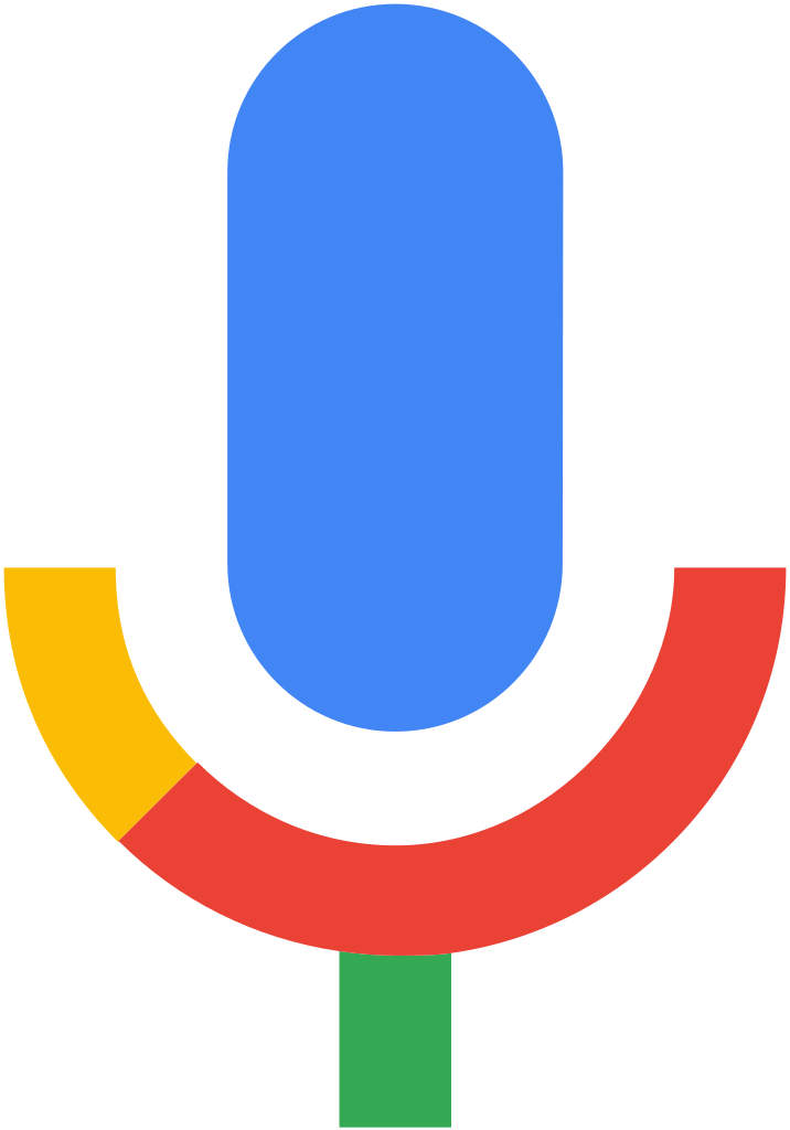 Voice Microphone Google Search Logo File Transparent PNG Image