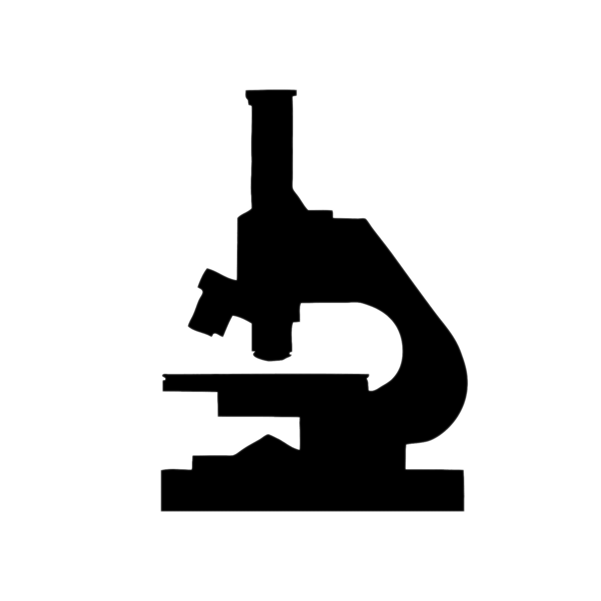 Microscope Silhouette Transparent PNG Image