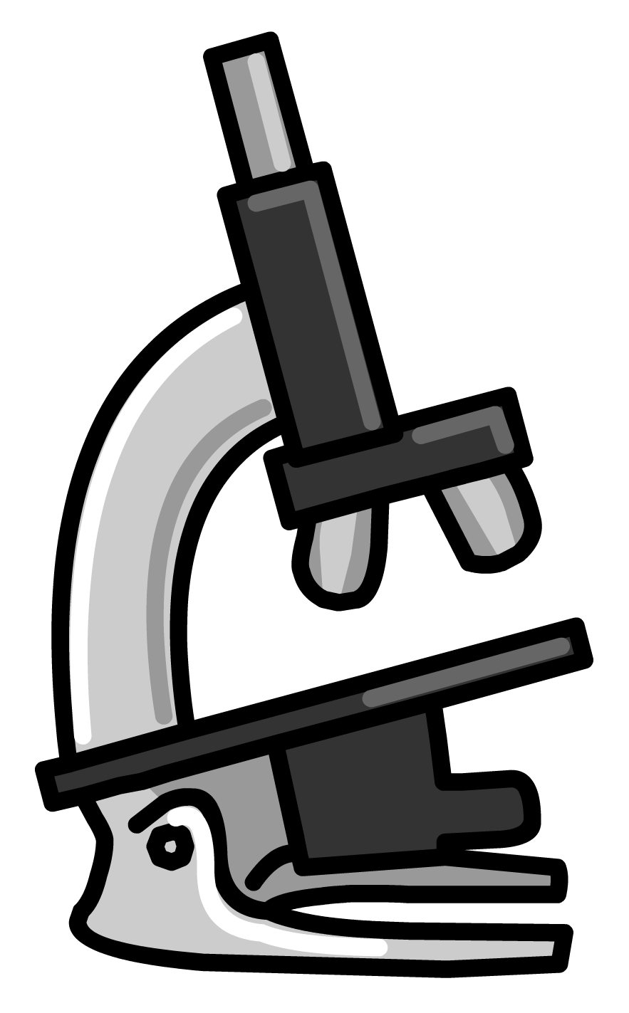Microscope Silhouette Transparent PNG Image