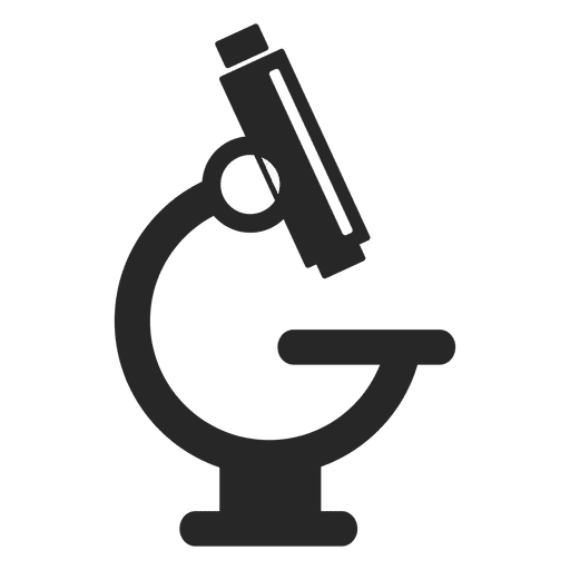 Microscope Silhouette Transparent PNG Image