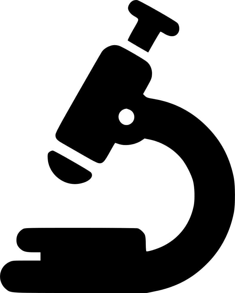 Microscope Silhouette Transparent PNG Image