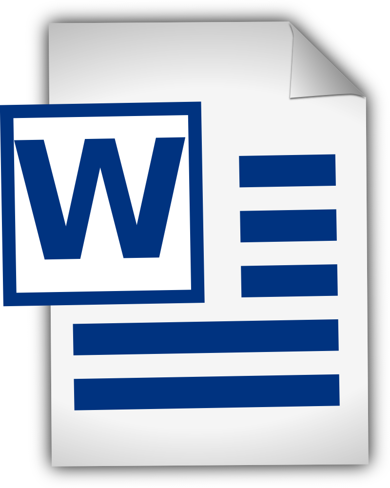 Ms Word Transparent PNG Image