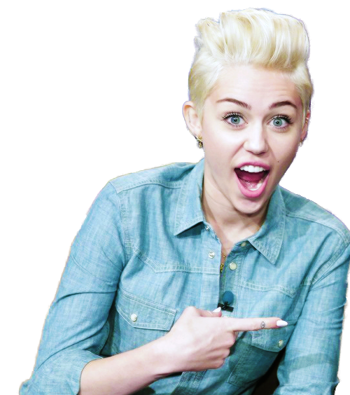 Miley Cyrus Transparent PNG Image